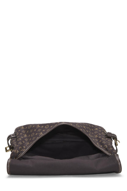 Louis Vuitton,  Monogram Mini Lin Saumur 30, Brown