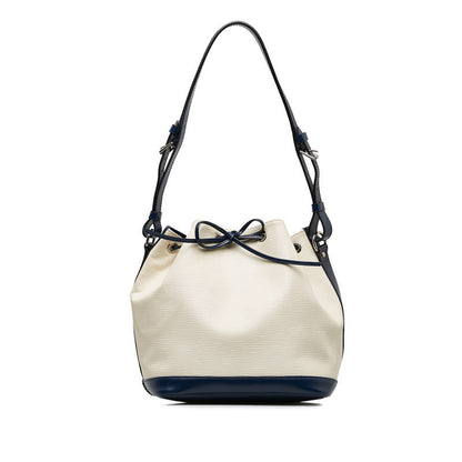 Louis Vuitton M40881 Ivory Navi Leather  Louis Vuitton
