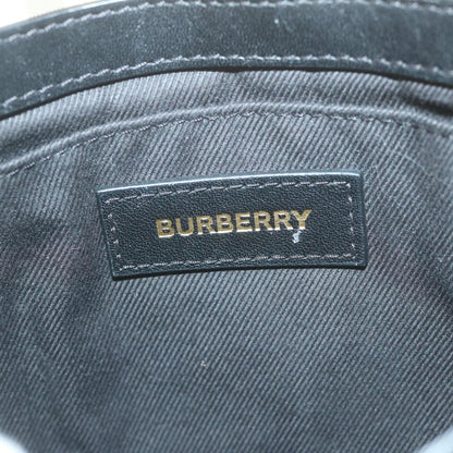 Burberry Nova Check Shoulder Bag Nylon Beige Auth 63139A