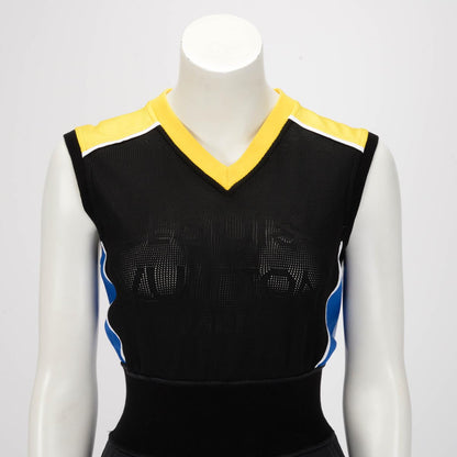 Louis Vuitton Black Knit Colourblock Mini Dress S