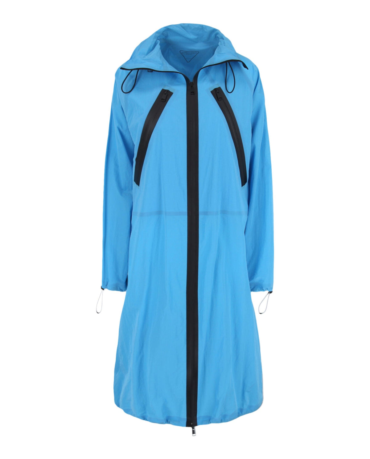 Bottega Veneta Womens Waterproof Parka Regular 10 (M) Bright Blue