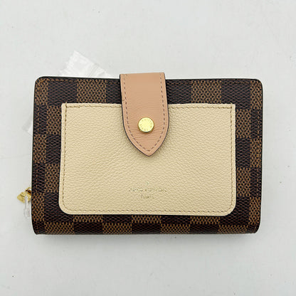 Louis Vuitton Juliette Wallet Damier with Leather Brown B0503SWFXY