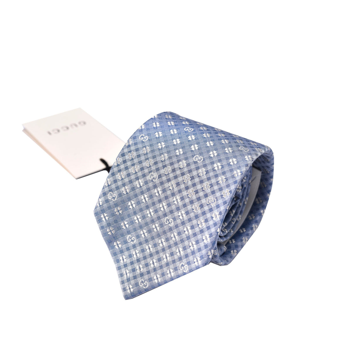 Gucci Shamrock and GG Silk Tie 4367 141704550