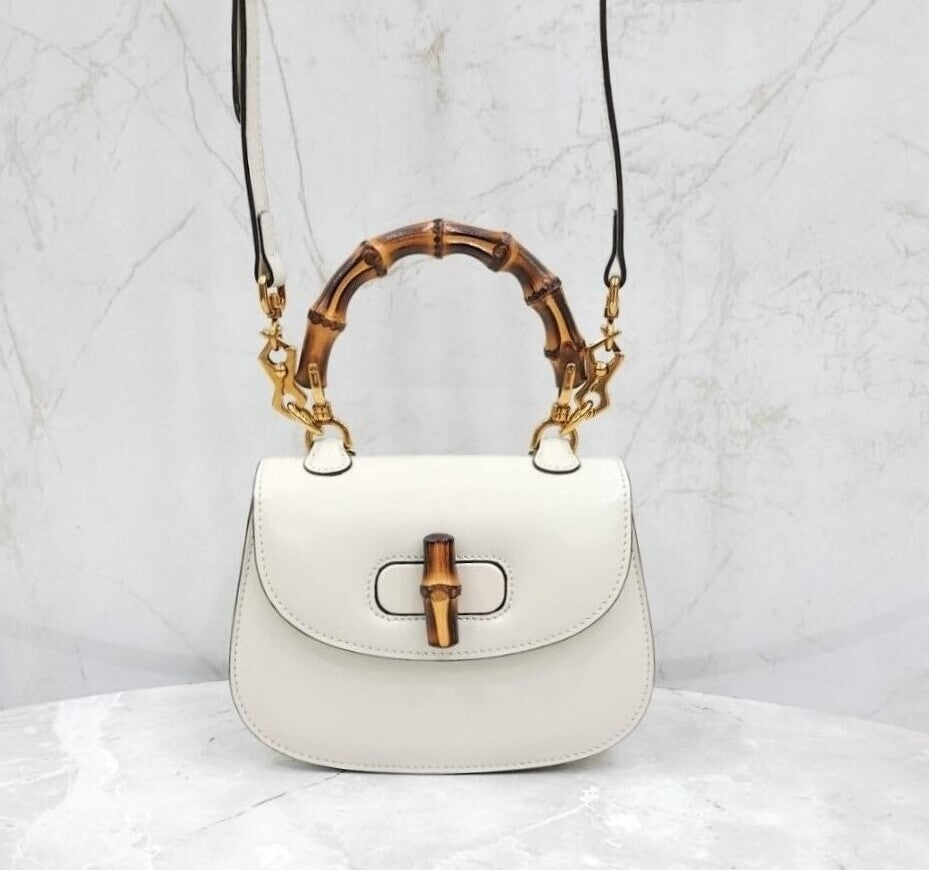 Gucci Bamboo 1947 Mini Tote Shoulder Bag 142809978
