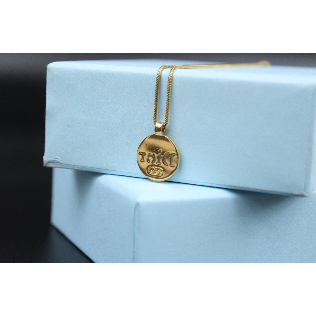 Very Good ( Rank A) ｜ Dior CD Necklace Gold Plated ｜VT25030102