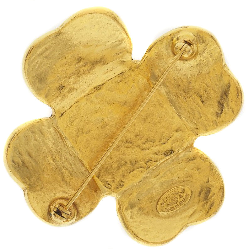 CHANEL CHANEL COCOMARK BROTHER Vintage G Mech Gold 96A Clover  27.7g COCO Mark  A-rang quality clover