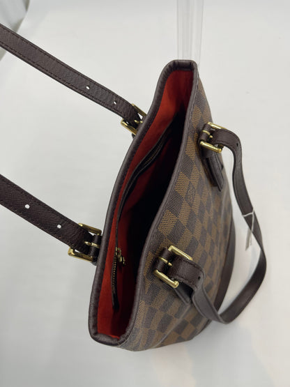 Louis Vuitton Damier Ebene Marais Vintage - Brown Bucket Bags, Handbags AG458O