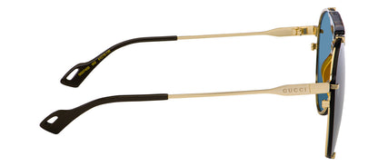 Gucci GG0740S M 002 Aviator Sunglasses
