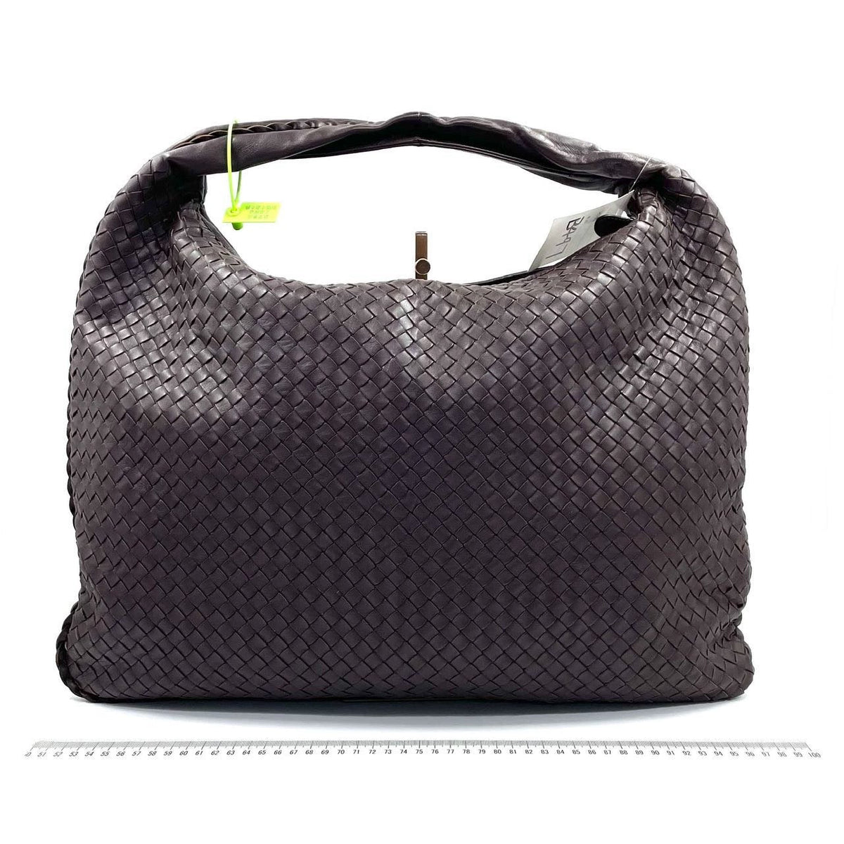 Bottega Veneta Hobo Bag Large Dark Brown Lambskin leather