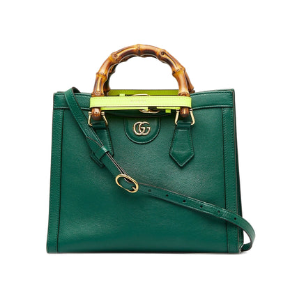 GUCCI Small Bamboo Diana Satchel