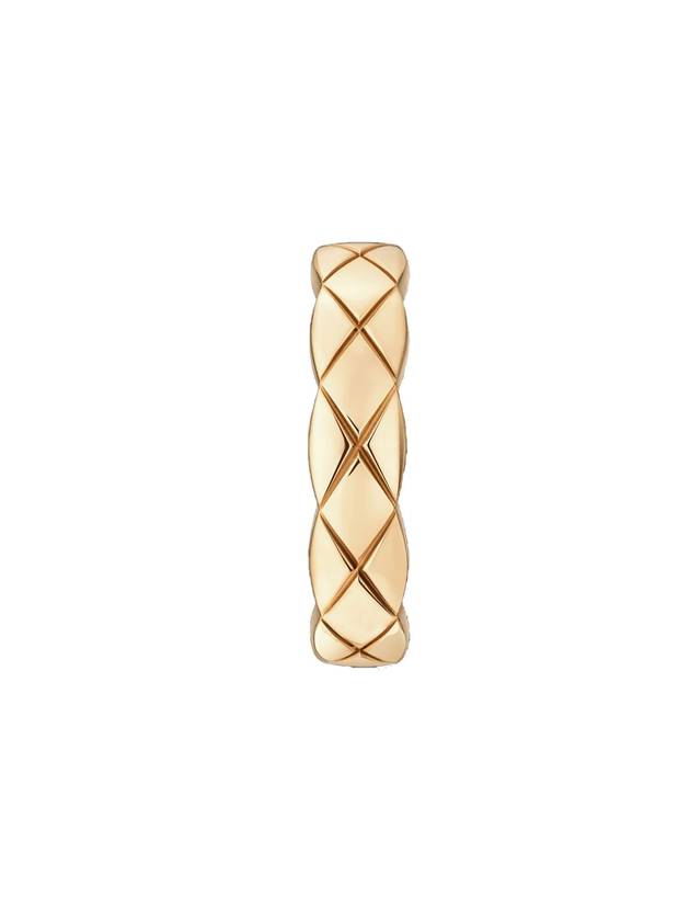 Coco Crush Single Earring Gold Chanel