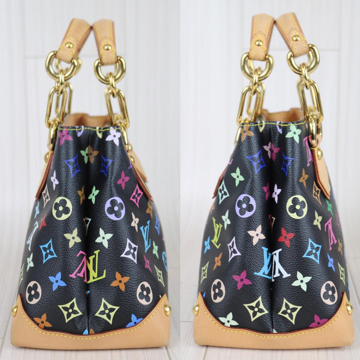 Rank A ｜   LV Monogram Multicolore Audra Bag  ｜ 110803