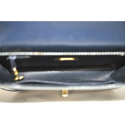 Gucci Handle Bucket Bag Padlock Xl W Gold Navy W Redwhite Trim Leather Satchel