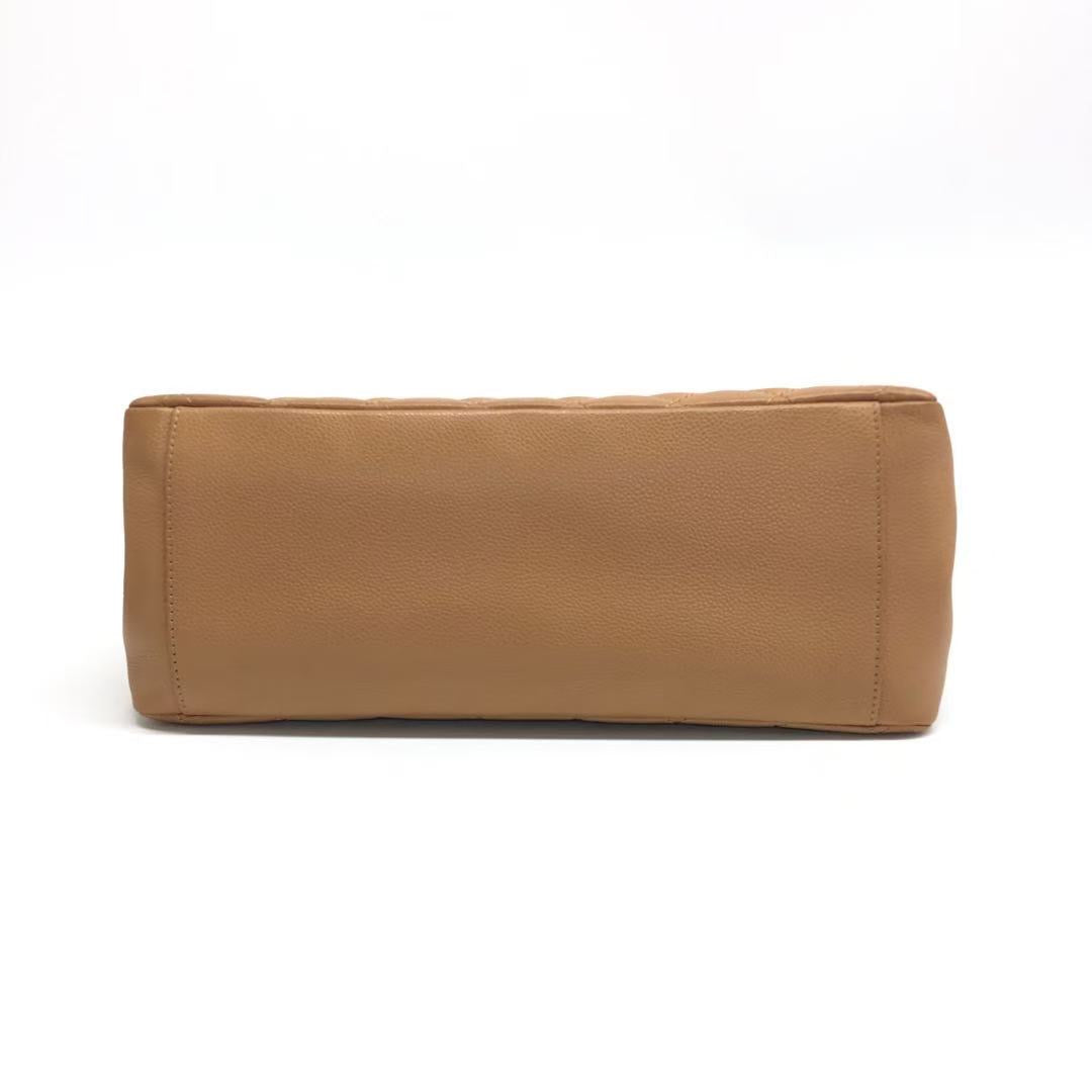 Chanel GST Grand Shopping Tote Camel Tan Caviar Leather PM, 2006-2008