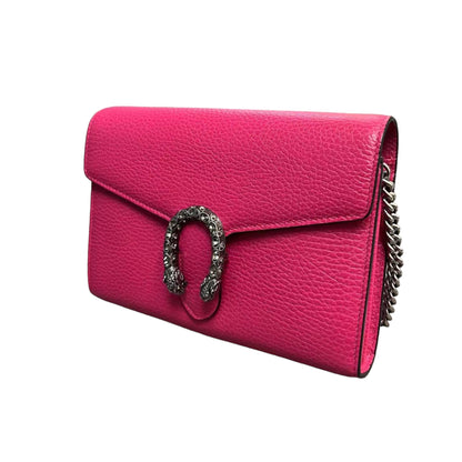 Gucci Dionysus Mini Chain Bag Pink RHW