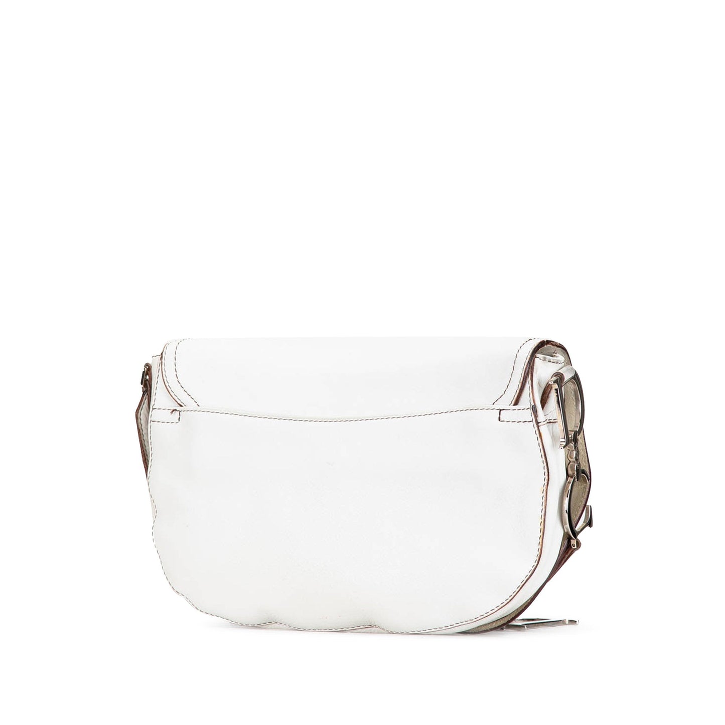 Leather Double Saddle Crossbody