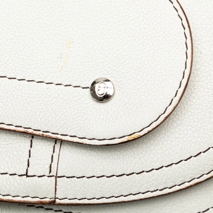 Leather Double Saddle Crossbody