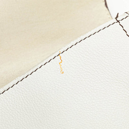 Leather Double Saddle Crossbody