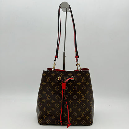 Louis Vuitton LV Monogram Néonoé MM - Brown Bucket Bags, Handbags LA27913