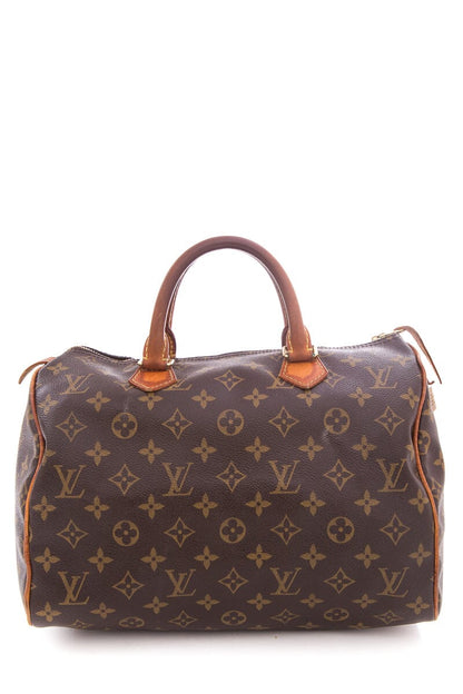 Louis Vuitton 2007 Brown Monogram Speedy HandBag