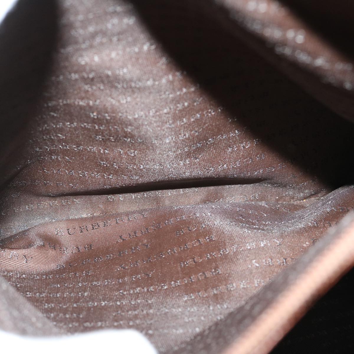 Burberry Nova Check Tote Bag PVC Beige Auth 66284