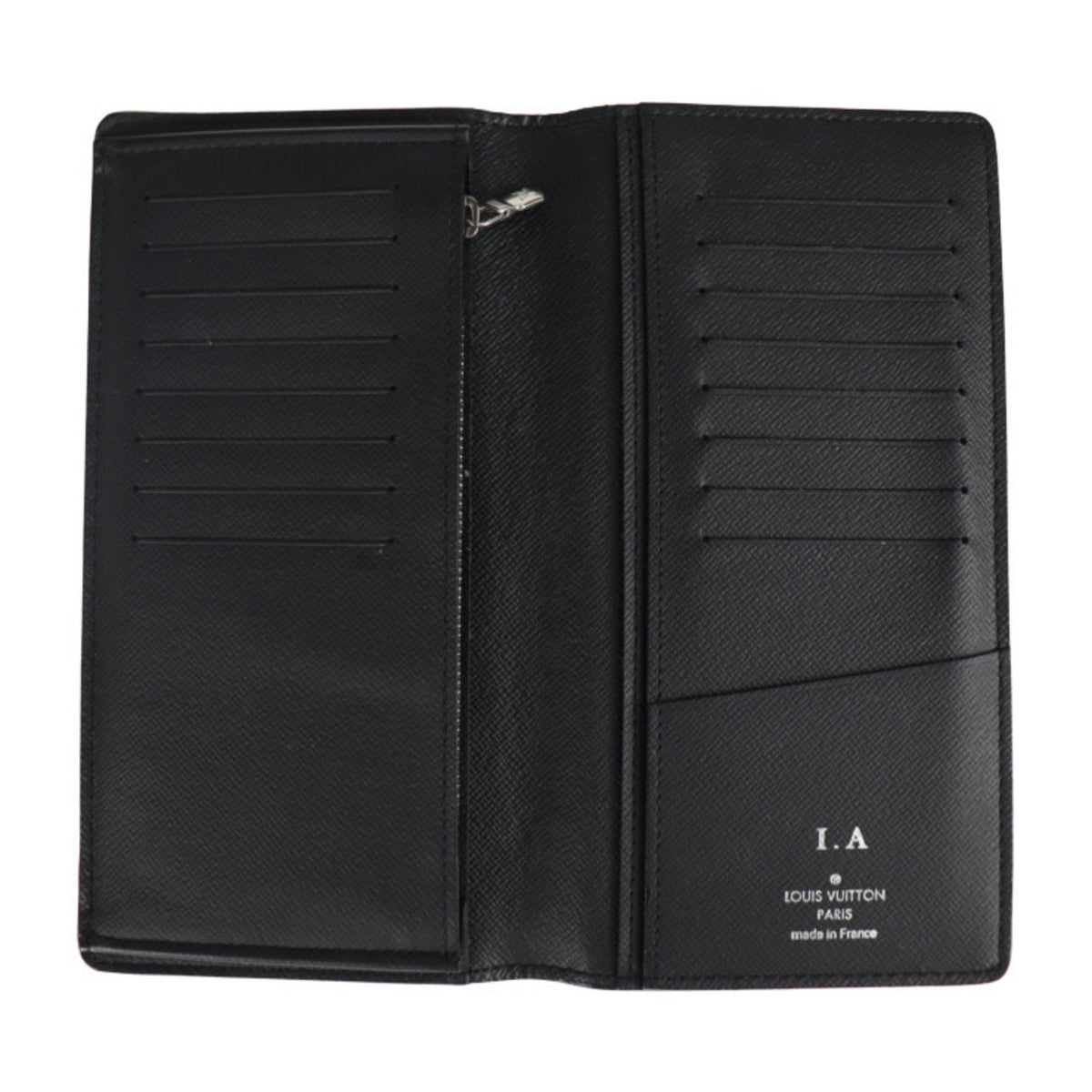 Louis Vuitton Black Leather Brazza wallet accessories