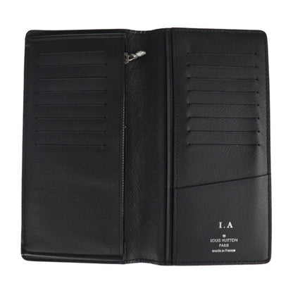Louis Vuitton Black Leather Brazza wallet accessories