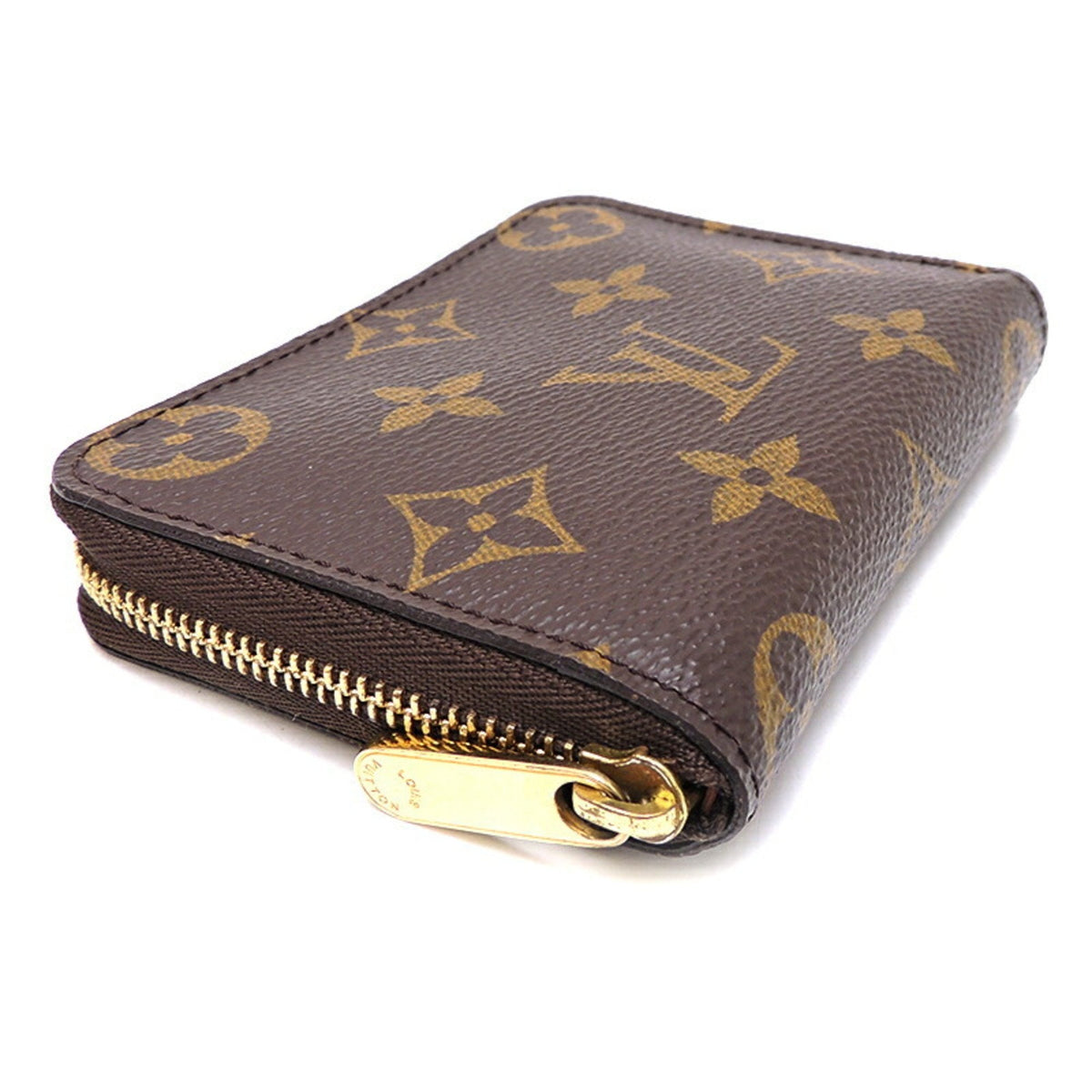 Louis Vuitton Brown Canvas Portefeuille wallet accessories