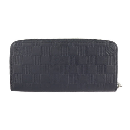 Louis Vuitton Black Canvas Zippy Wallet Vertical wallet accessories