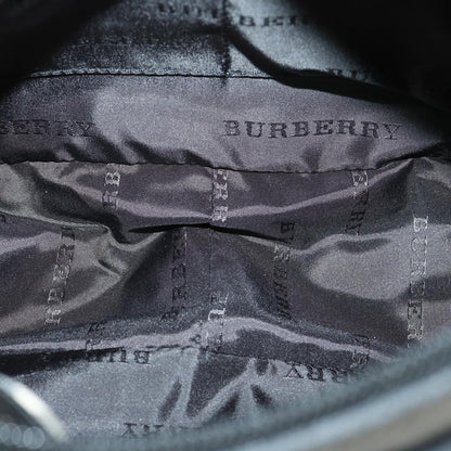 Burberry Shoulder Bag Nylon Black Auth 66638