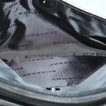 Burberry Shoulder Bag Nylon Black Auth 66638
