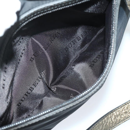 Burberry Shoulder Bag Nylon Black Auth 66638