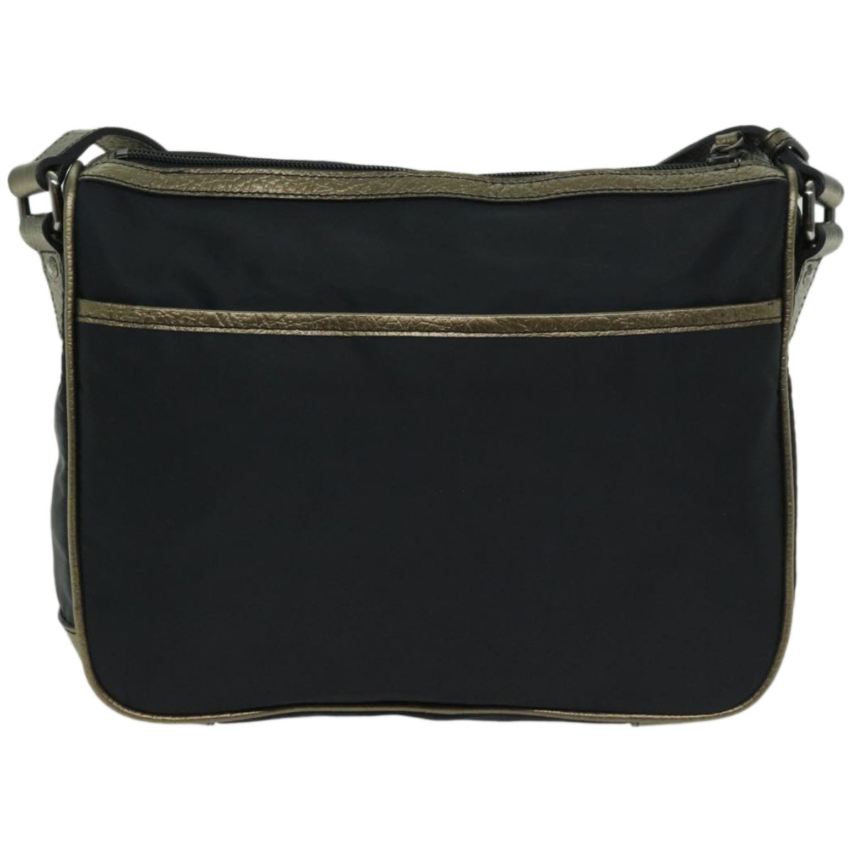 Burberry Shoulder Bag Nylon Black Auth 66638