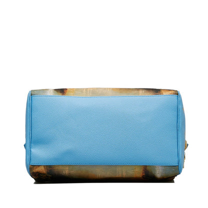 Louis Vuitton Masters Collection Turner Speed 30 Handbag M43306 Blue Multicolor PVC Leather Ladies Louis Vuitton