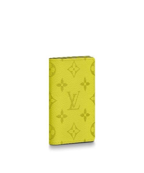 Louis Vuitton Pocket Organiser Taiga Monogram Jaune