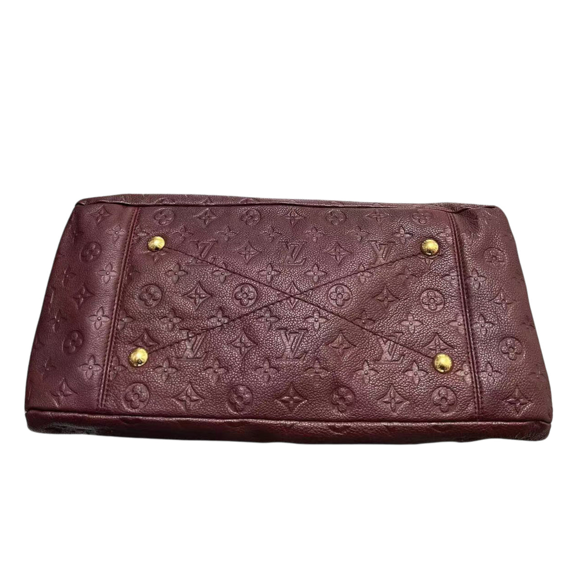 Louis-Vuitton Artsy MM Empreinte Burgundy GHW