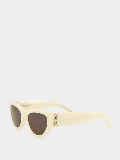 Sunglasses SL M94 in Ivory and Black