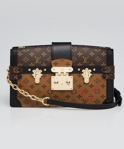 Louis Vuitton Trunk Clutch Monogram Reverse Canvas