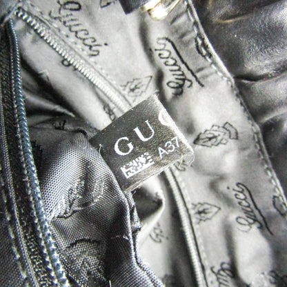 Gucci Heart Black Leather Handbag