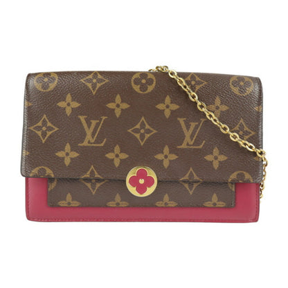 LOUIS VUITTON PORTEFEUILLE CHAÎNE FLORE Clutch Bag