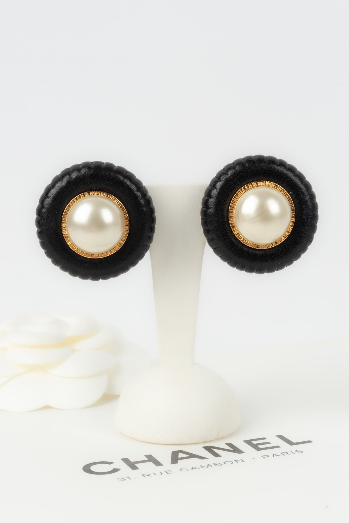 Boucles d'oreilles Chanel 1987/1988
