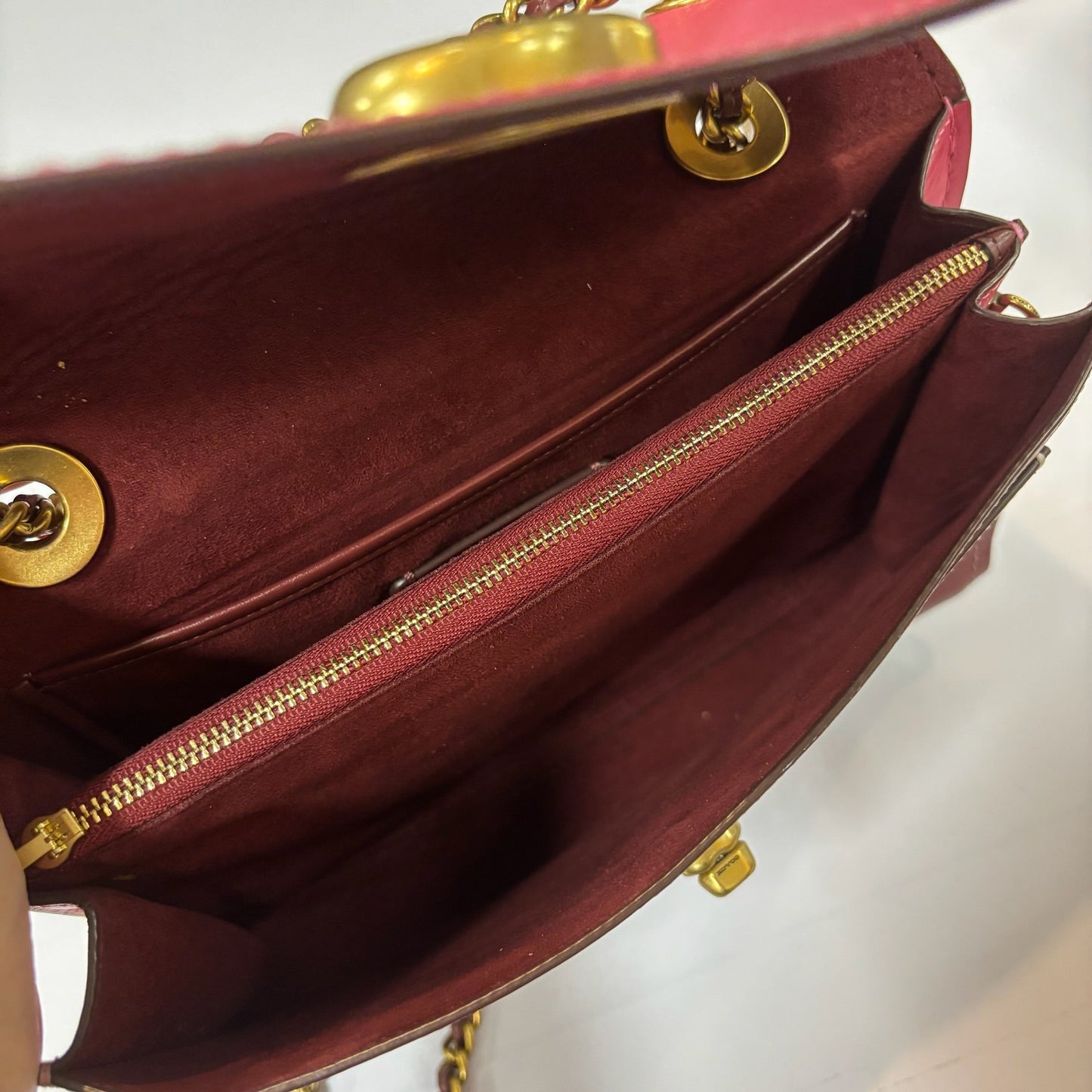 Crossbody Designer By Coach, Size: Medium