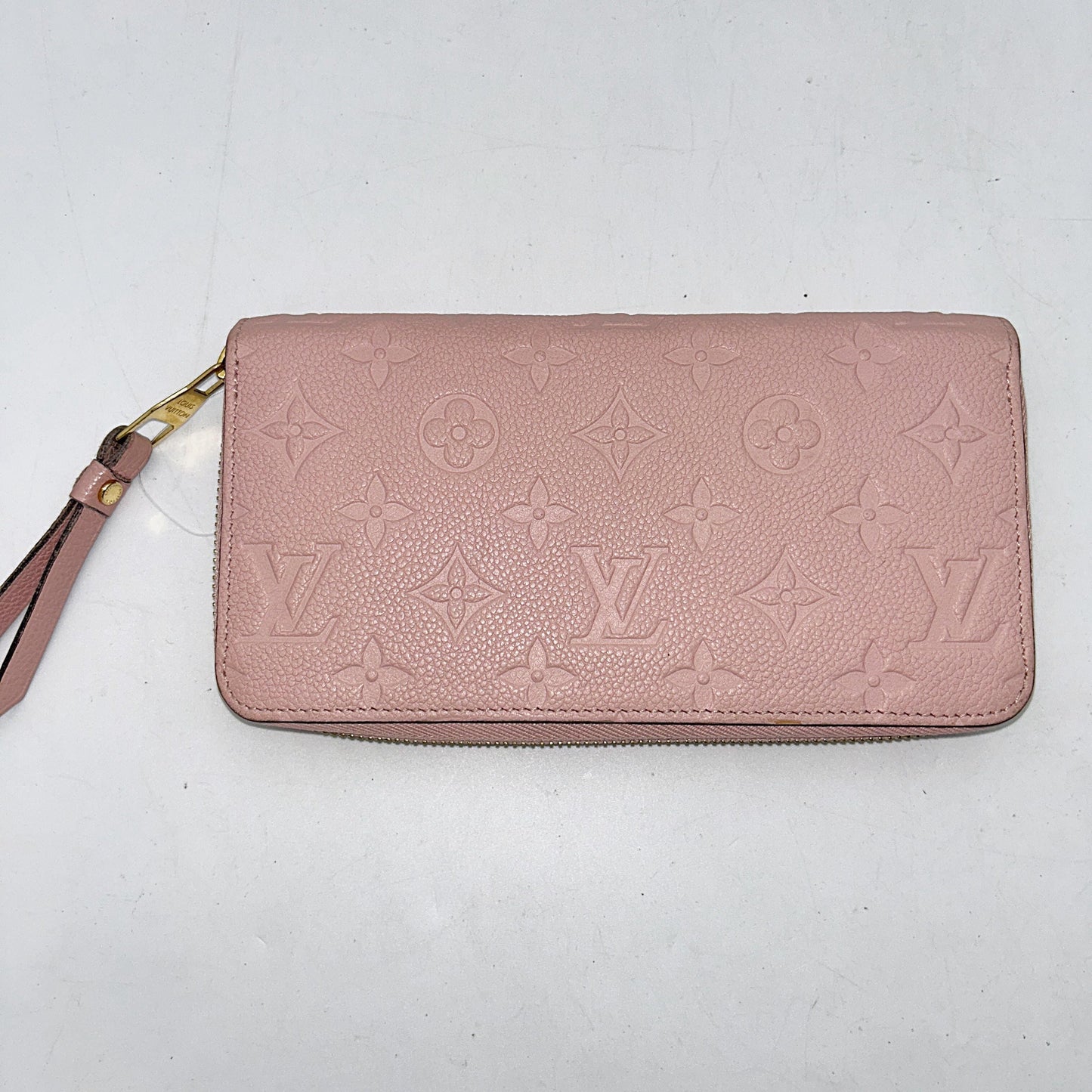 LOUIS VUITTON Empreinte Clemence Wallet Rose Ballerine lv8833ed