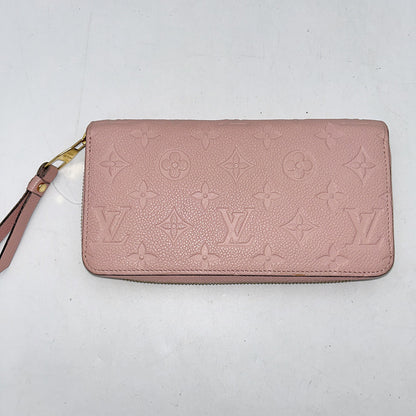 LOUIS VUITTON Empreinte Clemence Wallet Rose Ballerine lv8833ed