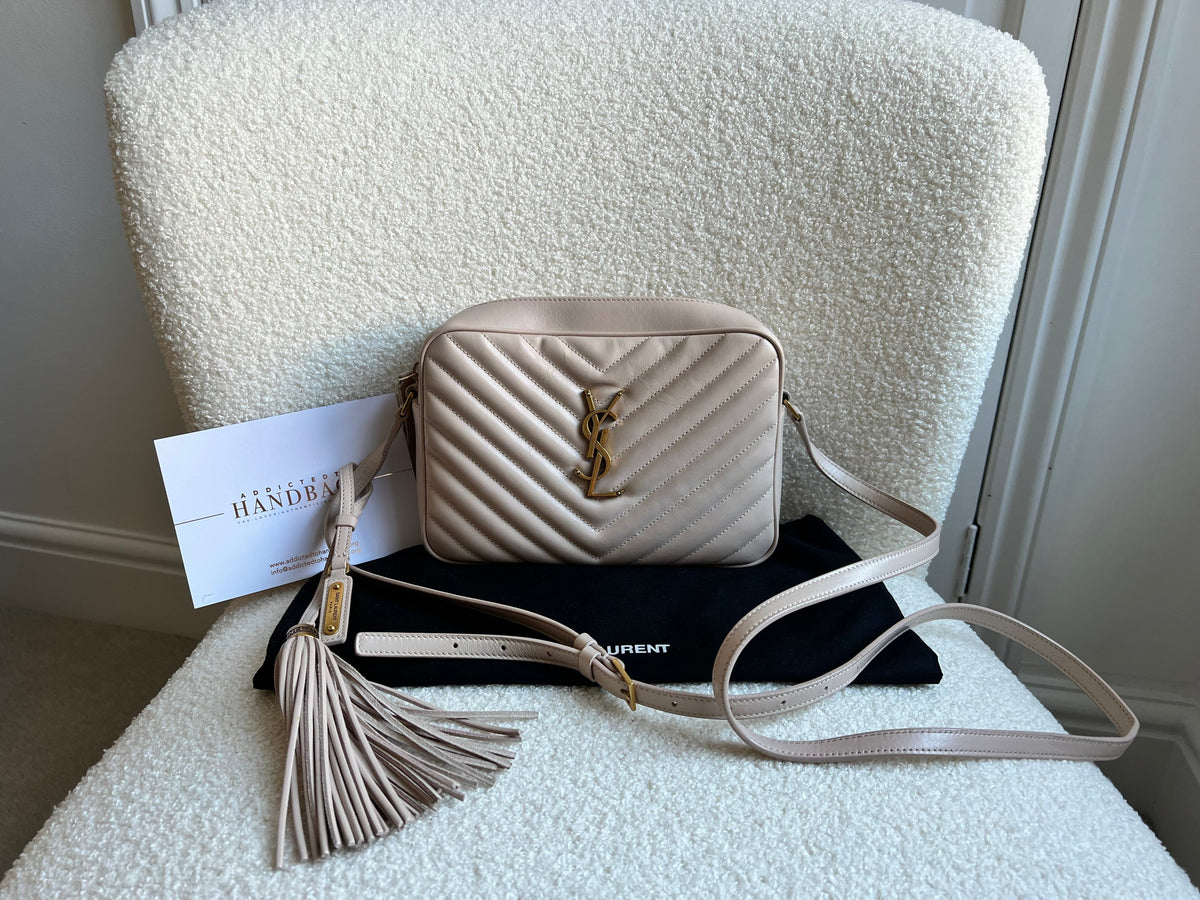 Yves Saint Laurent (YSL) Pink Lou Camera Bag