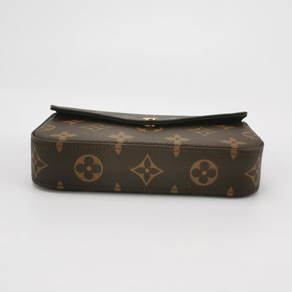 Louis Vuitton Felicie Strap & Go Monogram Snap Multi-use Bag 250429781170591