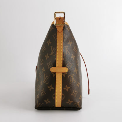Louis Vuitton Carry All Small Monogram Print Shoulder Bag with Chip 250412781145843