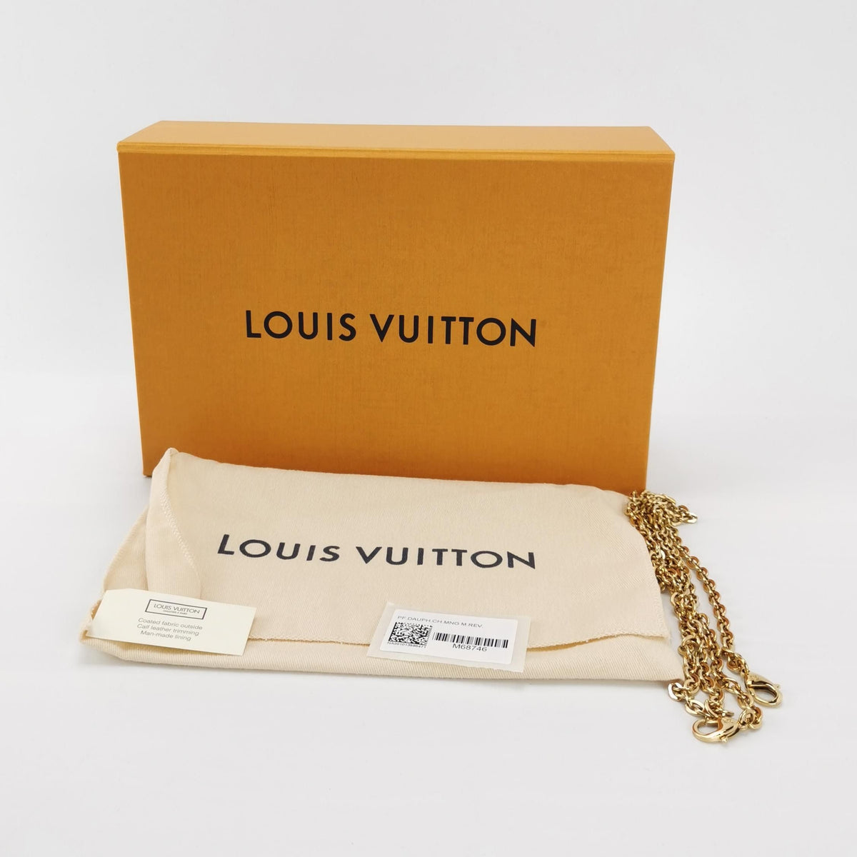 Louis Vuitton Dauphine Mini Monogram Empreinte Leather Crossbody Bag with Chip 250504781177387