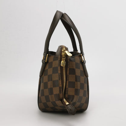Louis Vuitton Belem Checkered Leather Lunch Box Handbag 250503781176389
