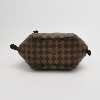 Louis Vuitton Belem Checkered Leather Lunch Box Handbag 250503781176389